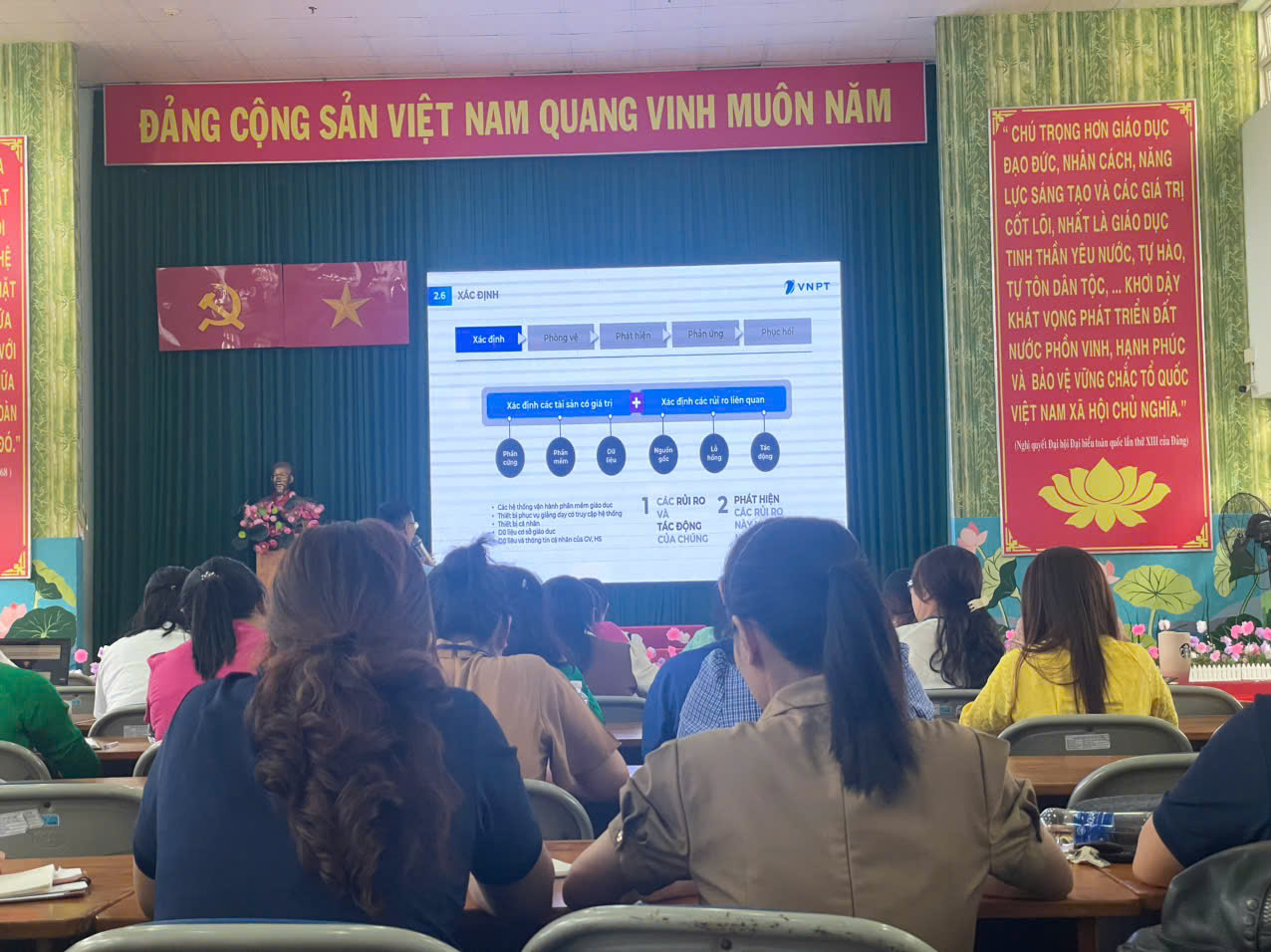 Tập huấn An toàn thông tin theo Kế hoạch 2378/KH-SGDĐT tại Trường Tiểu học Lê Văn Tám