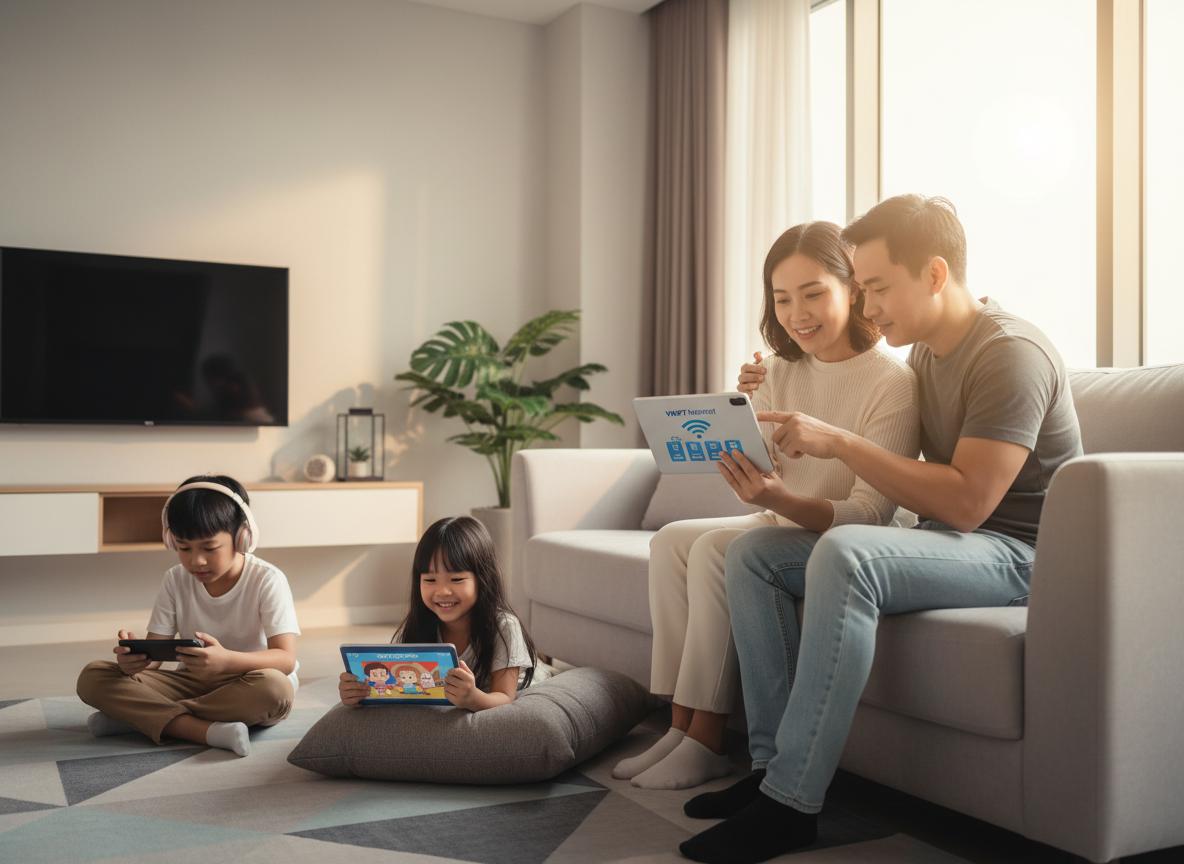 Gói Internet VNPT dành cho gia đình: Bảng giá & Cách chọn tối ưu mọi nhu cầu