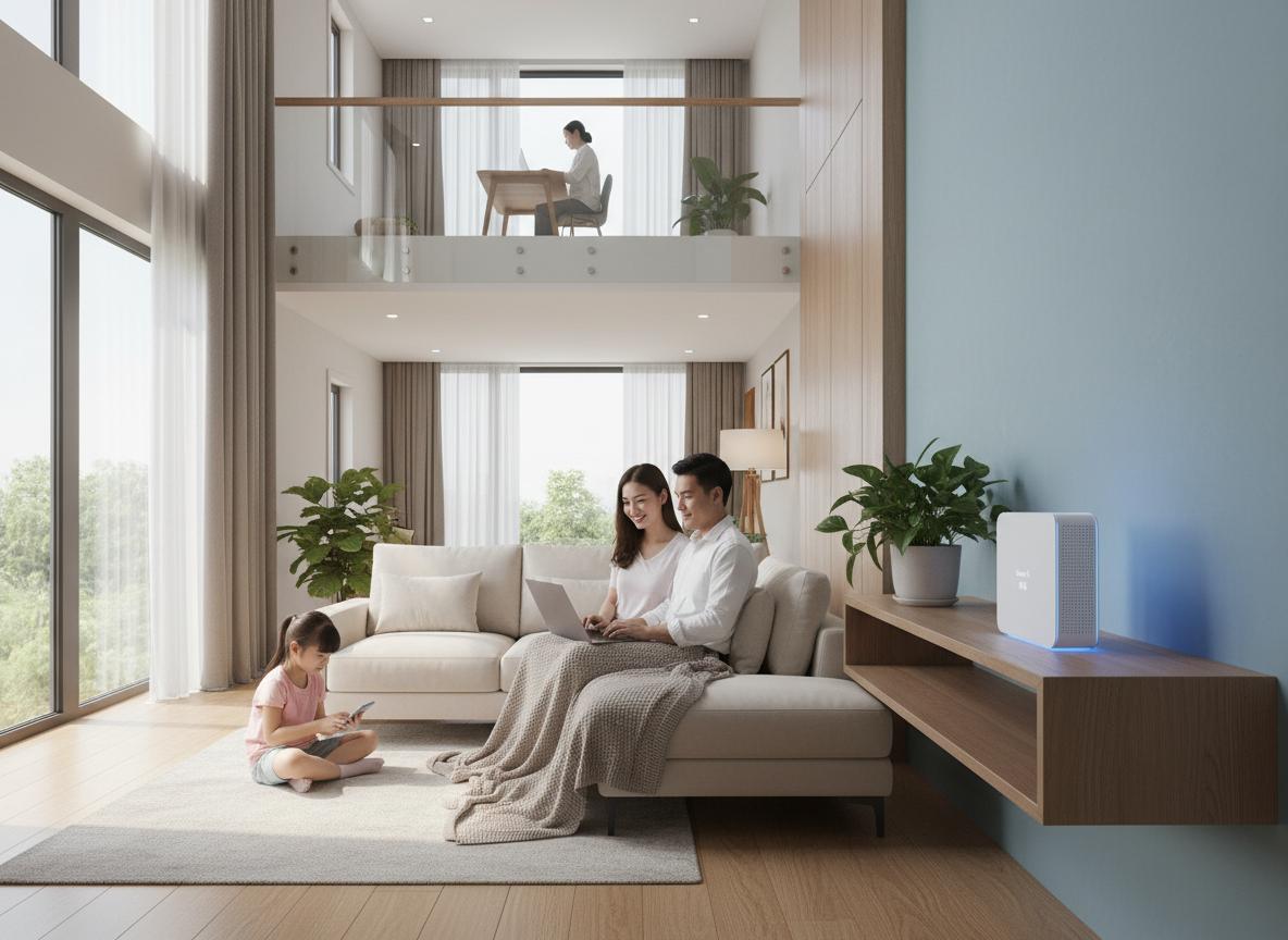 Đánh giá Home 1 (Mesh): Giải pháp Wi-Fi mạnh mẽ cho nhà nhiều tầng