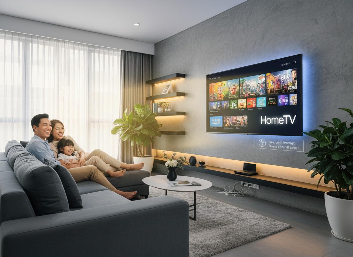HomeTV 1: Internet Cáp Quang & MyTV Đa Dạng Kênh, Giá Hấp Dẫn