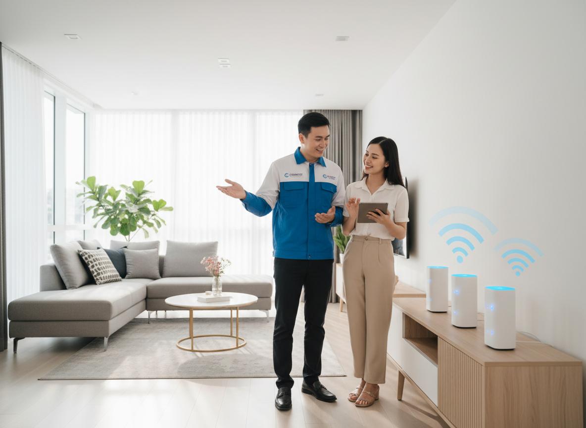 Lắp đặt Internet tốc độ cao tại Nhà Bè