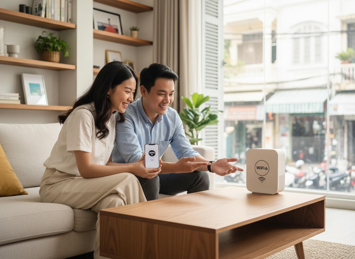 Lắp đặt Internet/Wifi tốc độ cao tại Quận 5 – Chợ Lớn: Miễn phí WiFi 6 Mesh