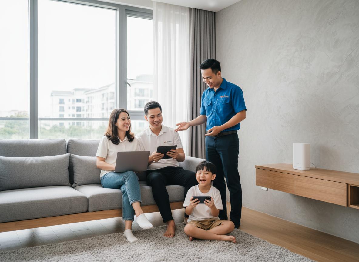 Lắp Internet tại Vinhomes Grand Park: Tốc độ cao, WiFi 6, ưu đãi lớn
