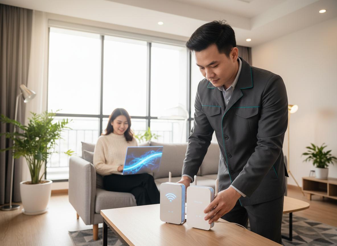 Lắp Internet VNPT cho Căn Hộ/Chung Cư: Tốc Độ Cao, Phủ Sóng Wifi Mesh