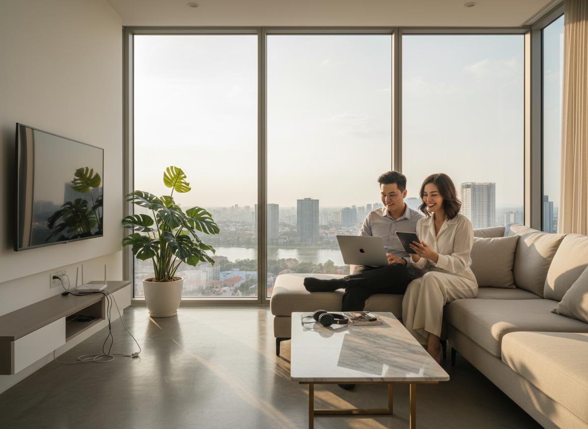 Lắp Internet VNPT tốc độ cao chung cư Lavida Plus: Ưu đãi độc quyền