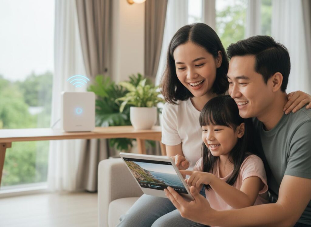 Lắp internet/wifi tốc độ cao tại Cần Giờ - Ưu đãi khủng, miễn phí WiFi 6