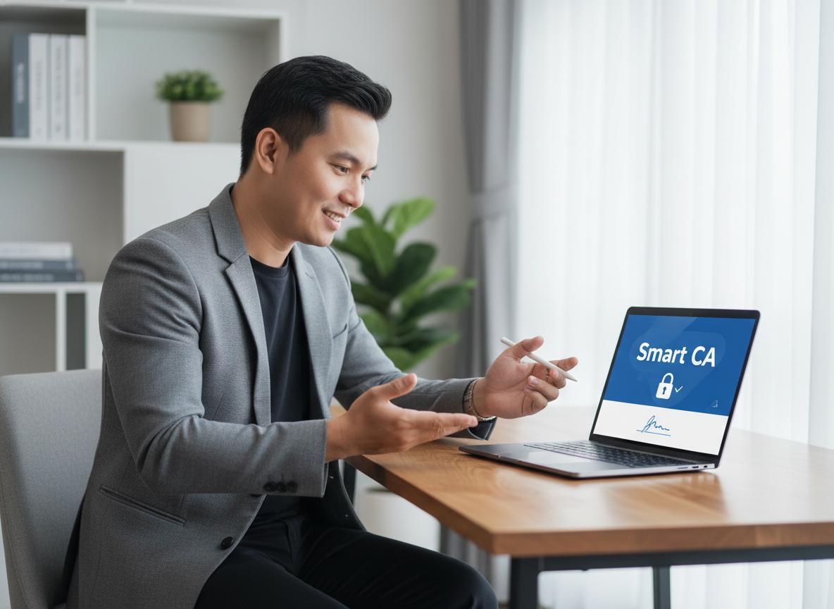 Smart CA VNPT: Ký số từ xa tiện lợi, an toàn, không USB Token