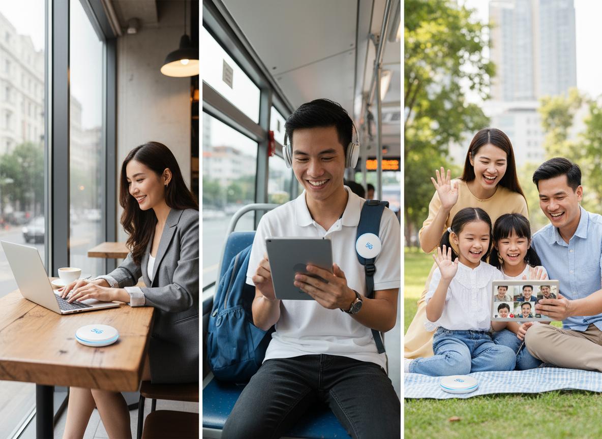 Thiết bị phát wifi 5g dùng sim: Giải pháp internet di động tối ưu cho mọi nhu cầu