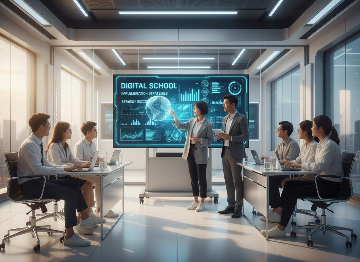 Trường học số là gì? Từ khái niệm đến chiến lược thực thi thành công