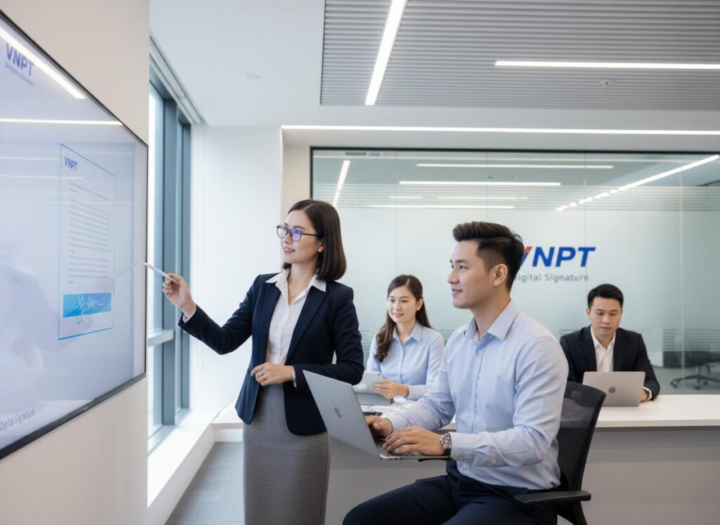 Chữ ký số công cộng VNPT: Giải pháp tối ưu cho mọi giao dịch điện tử