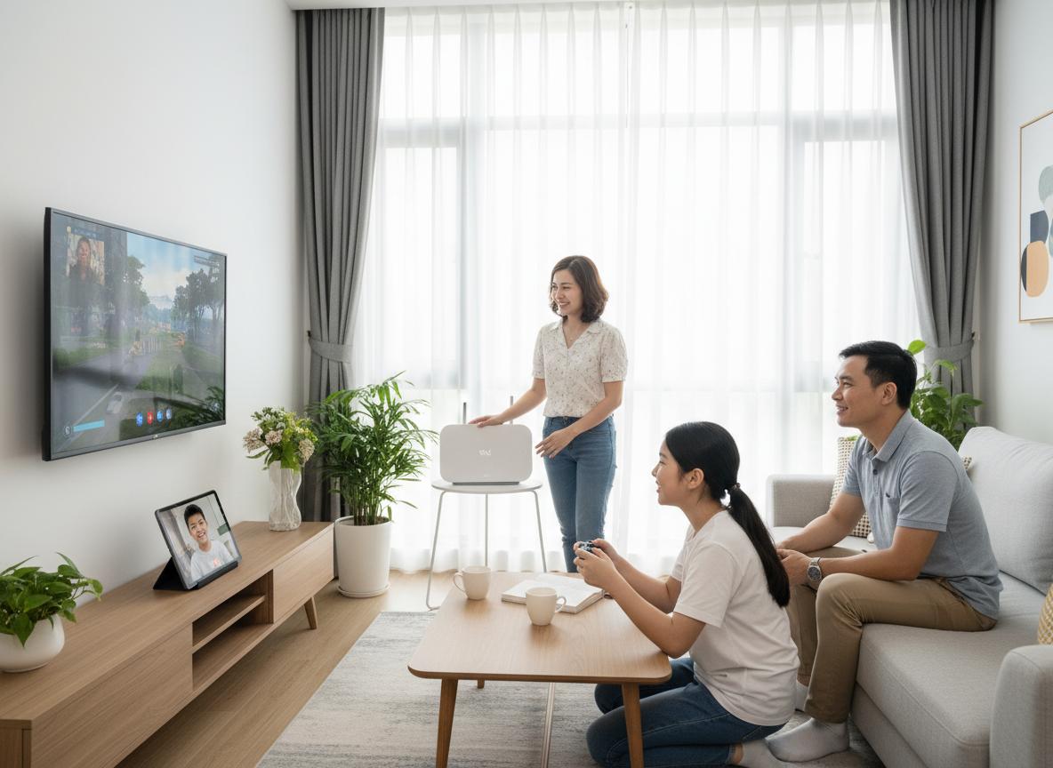 Nâng cấp gói mạng VNPT: Giải pháp cho mạng chậm, lag, nhiều thiết bị