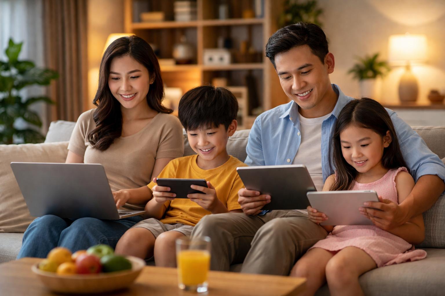 Bao nhiêu Mbps là đủ cho gia đình?