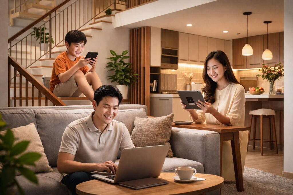 Bí quyết wifi mạnh cho nhà phố