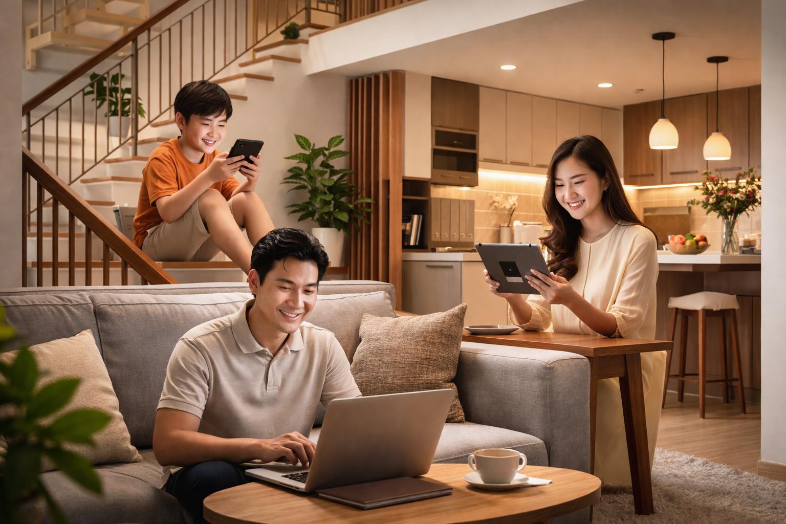 Bí quyết wifi mạnh cho nhà phố