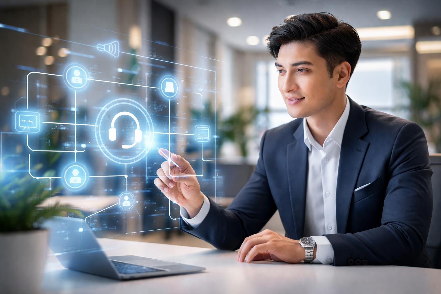 Các thành phần cốt lõi trong hệ thống chăm sóc khách hàng tự động
