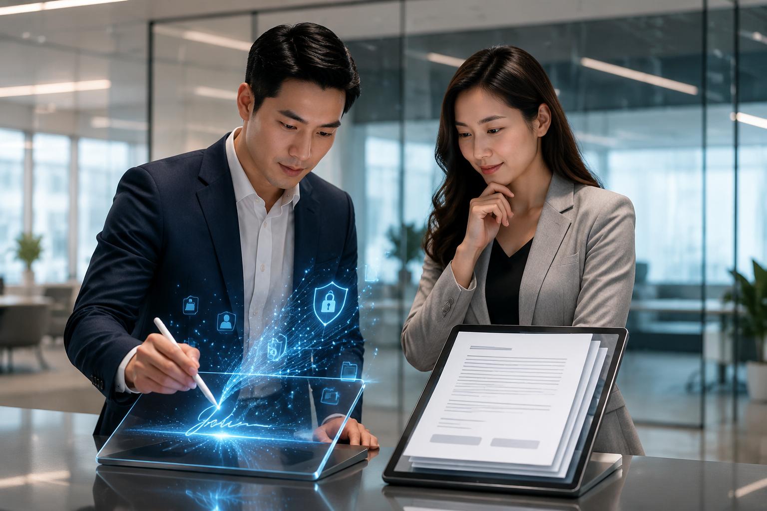 Chữ ký số và hợp đồng điện tử khác nhau thế nào?