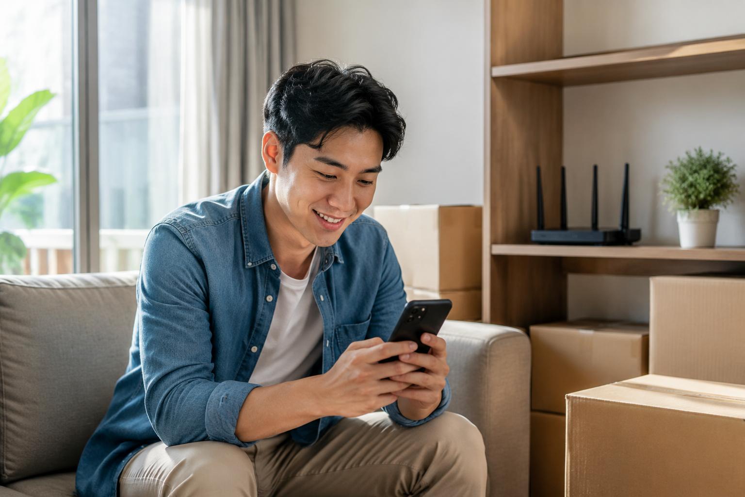 Có được đổi địa chỉ lắp đặt Internet không?