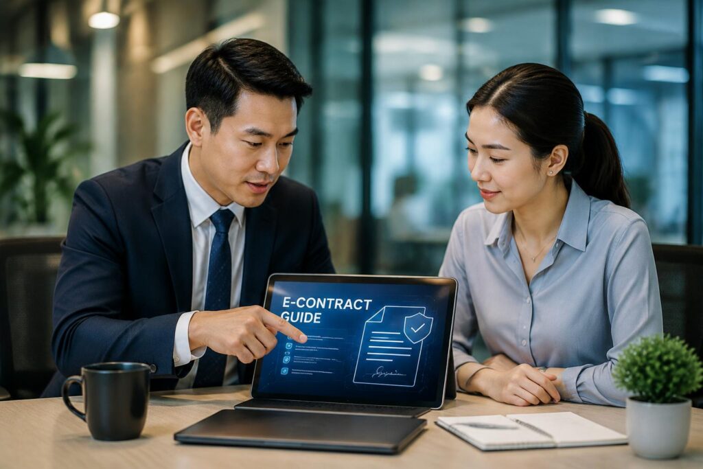 Giá trị pháp lý của hợp đồng điện tử