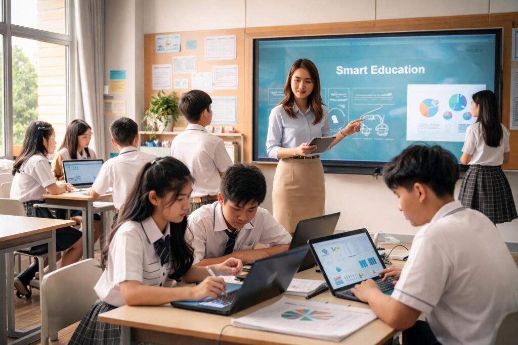 Giải pháp chuyển đổi số cho trường THPT