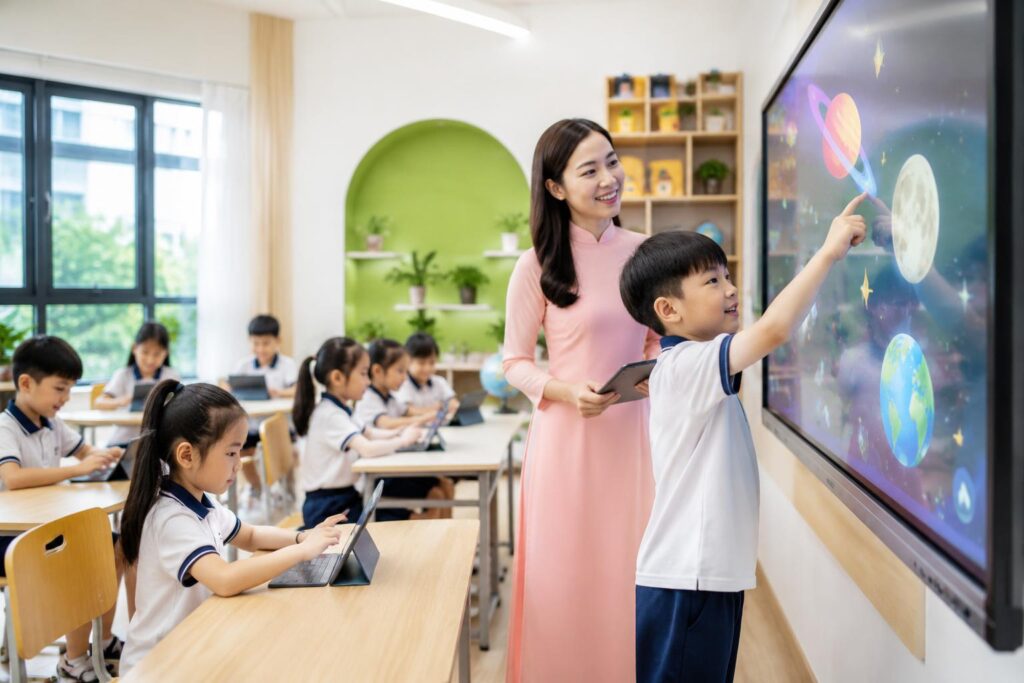 Giải pháp chuyển đổi số cho trường Tiểu học