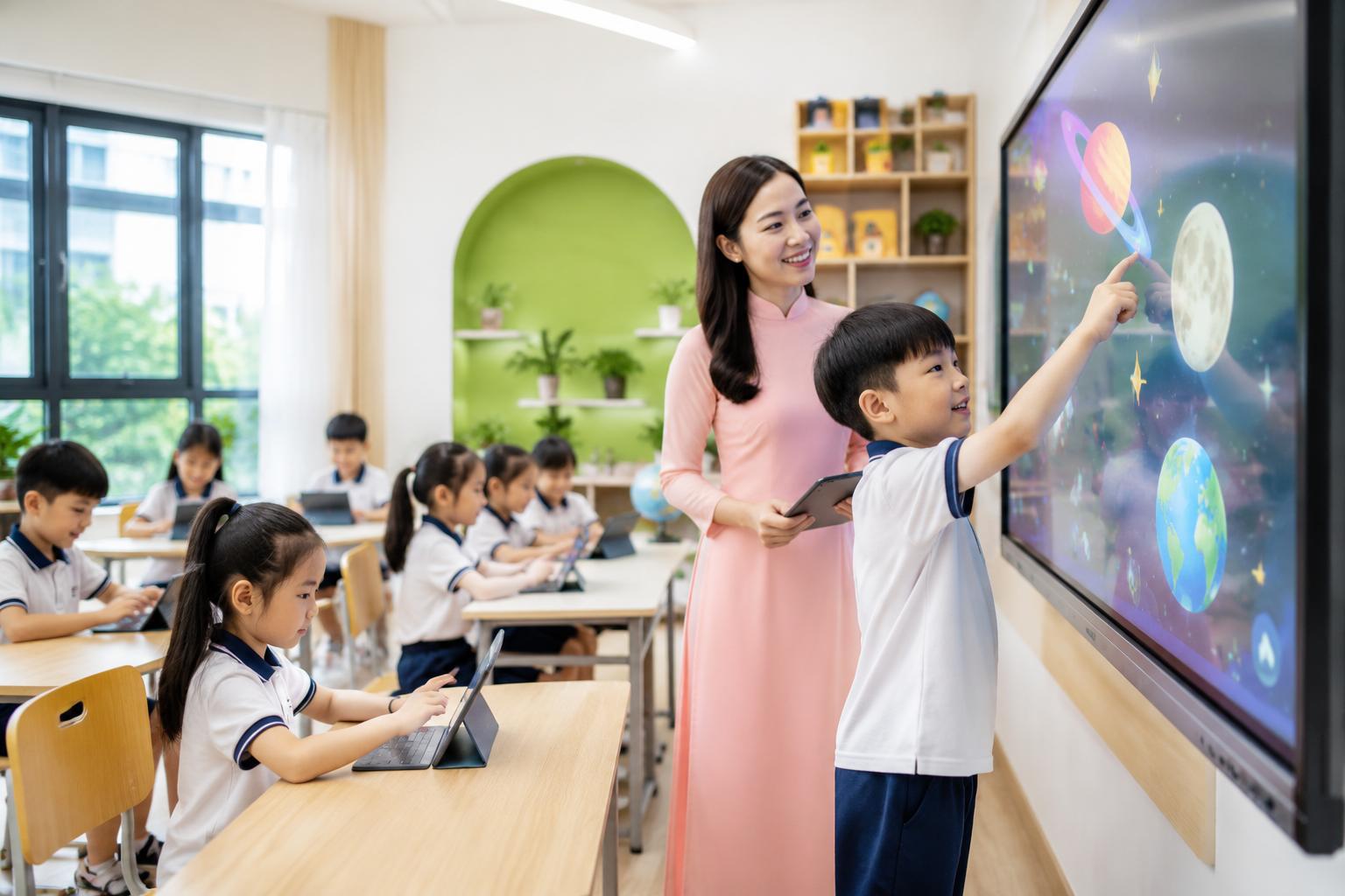 Giải pháp chuyển đổi số cho trường Tiểu học