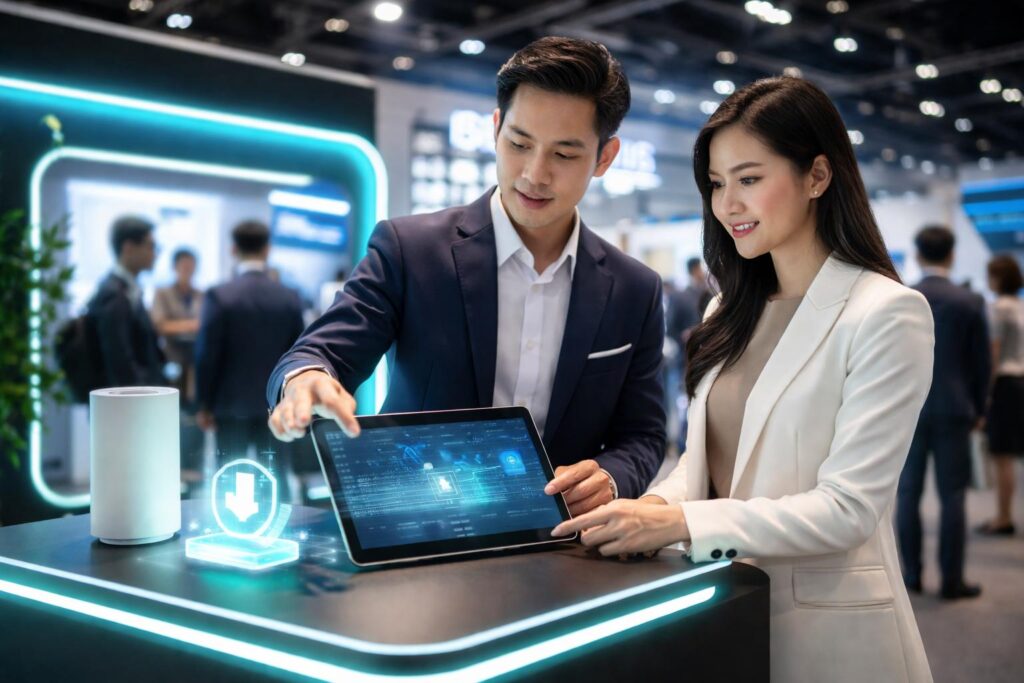 Giải pháp Internet riêng cho gian hàng triển lãm