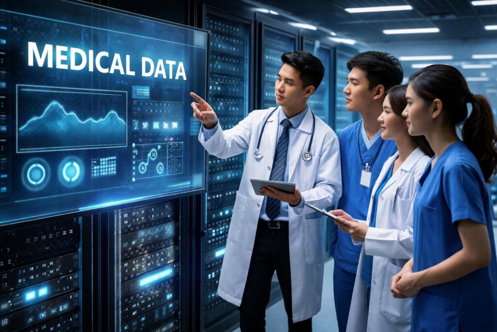 Giải pháp lưu trữ dữ liệu y tế dài hạn.