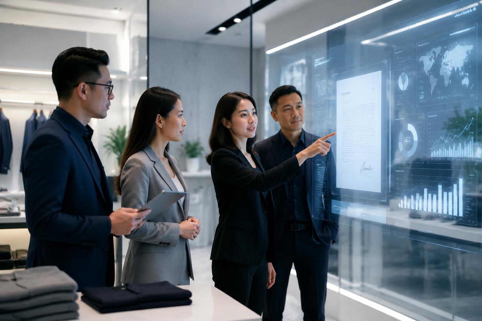 Hợp đồng điện tử cho chuỗi bán lẻ