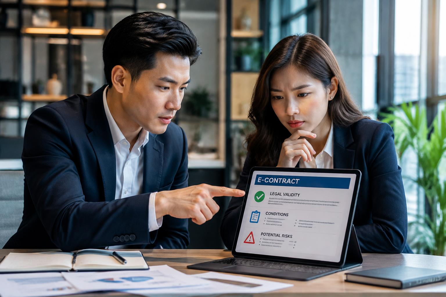Hợp đồng điện tử có giá trị pháp lý không