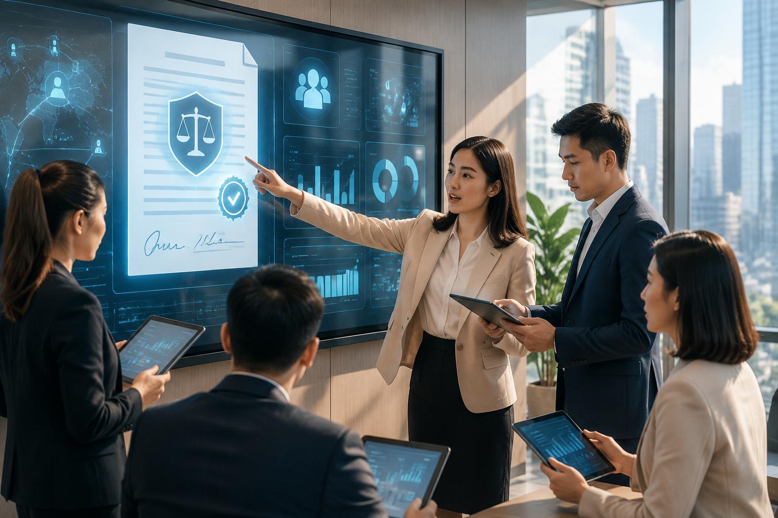 Hợp đồng thời vụ điện tử