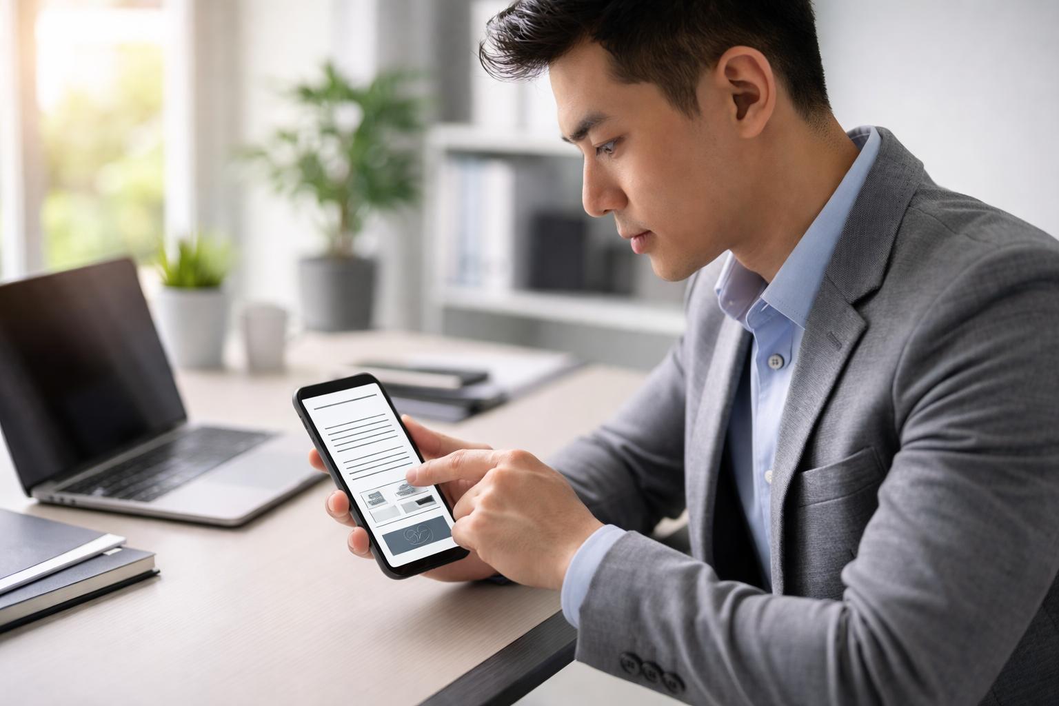 Hướng dẫn ký hợp đồng điện tử trên điện thoại