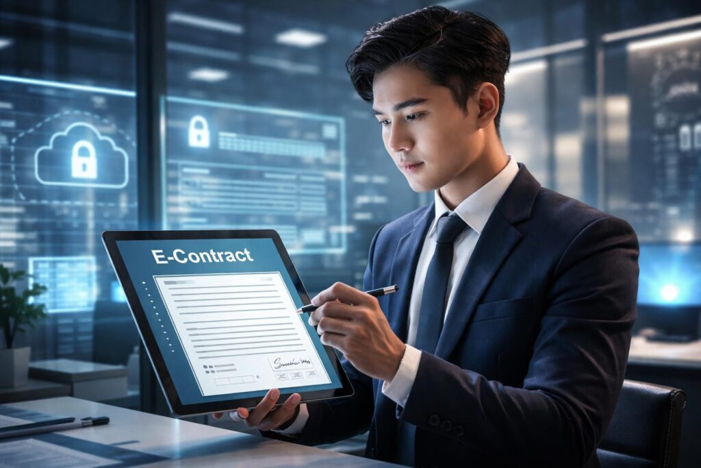 Hướng dẫn lưu trữ hợp đồng điện tử đúng quy định