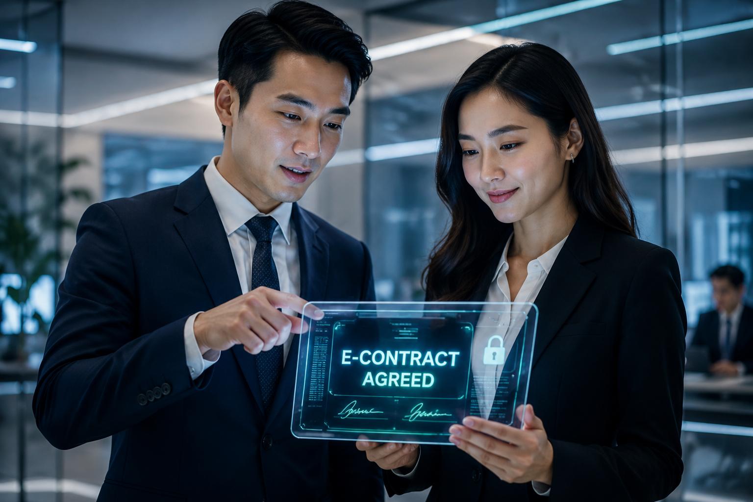Mẫu hợp đồng lao động điện tử