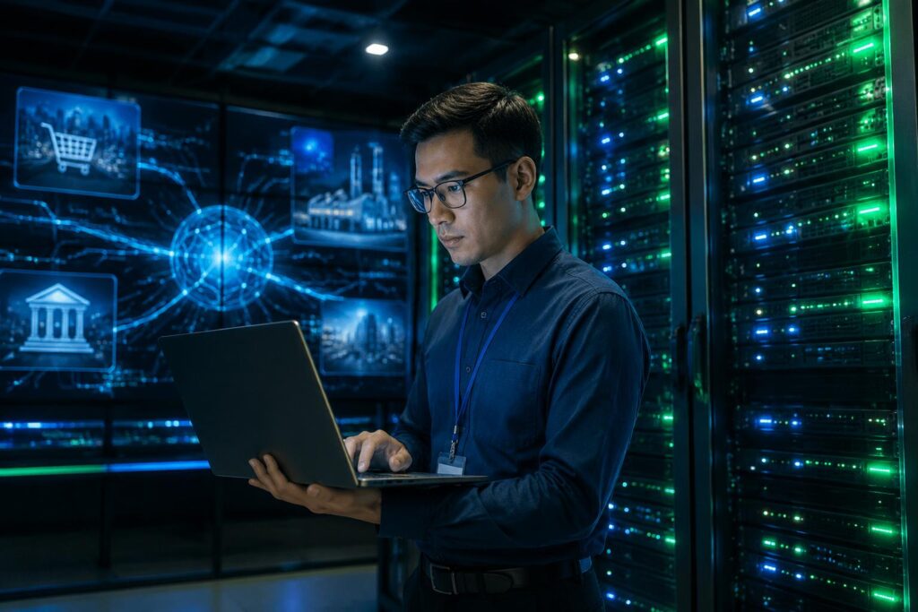 MetroNet cho chuỗi cửa hàng.