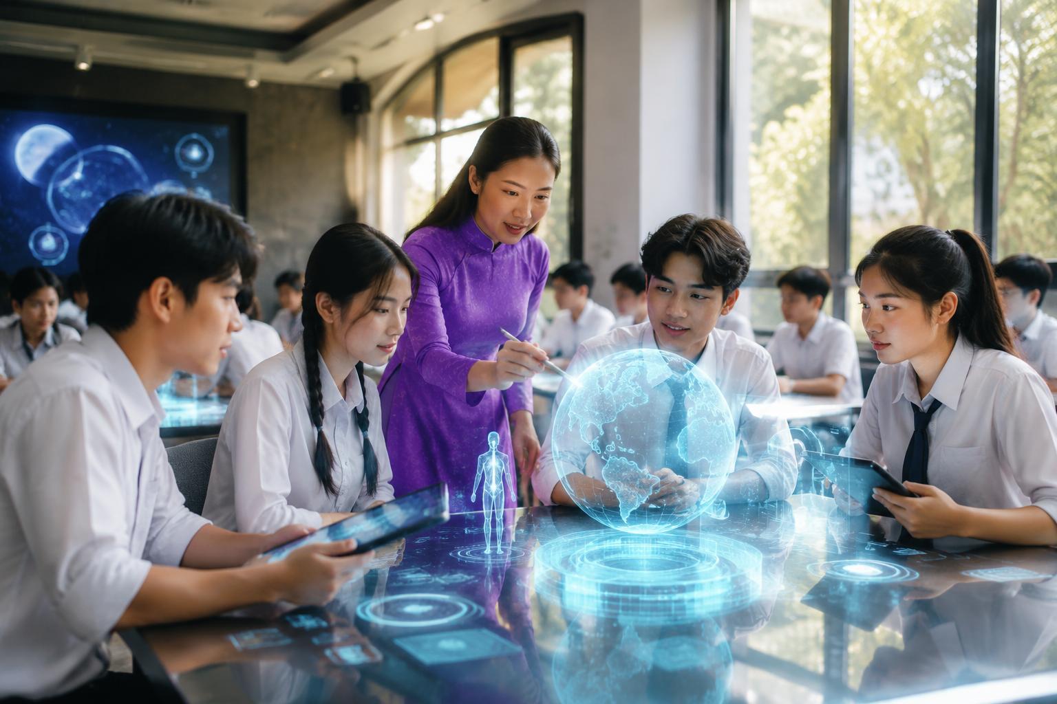 Mô hình trường học số: Xu hướng tất yếu của giáo dục