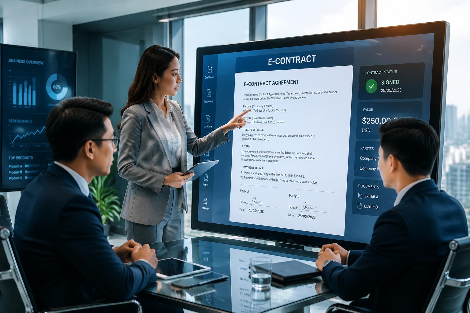 Nhà cung cấp hợp đồng điện tử uy tín