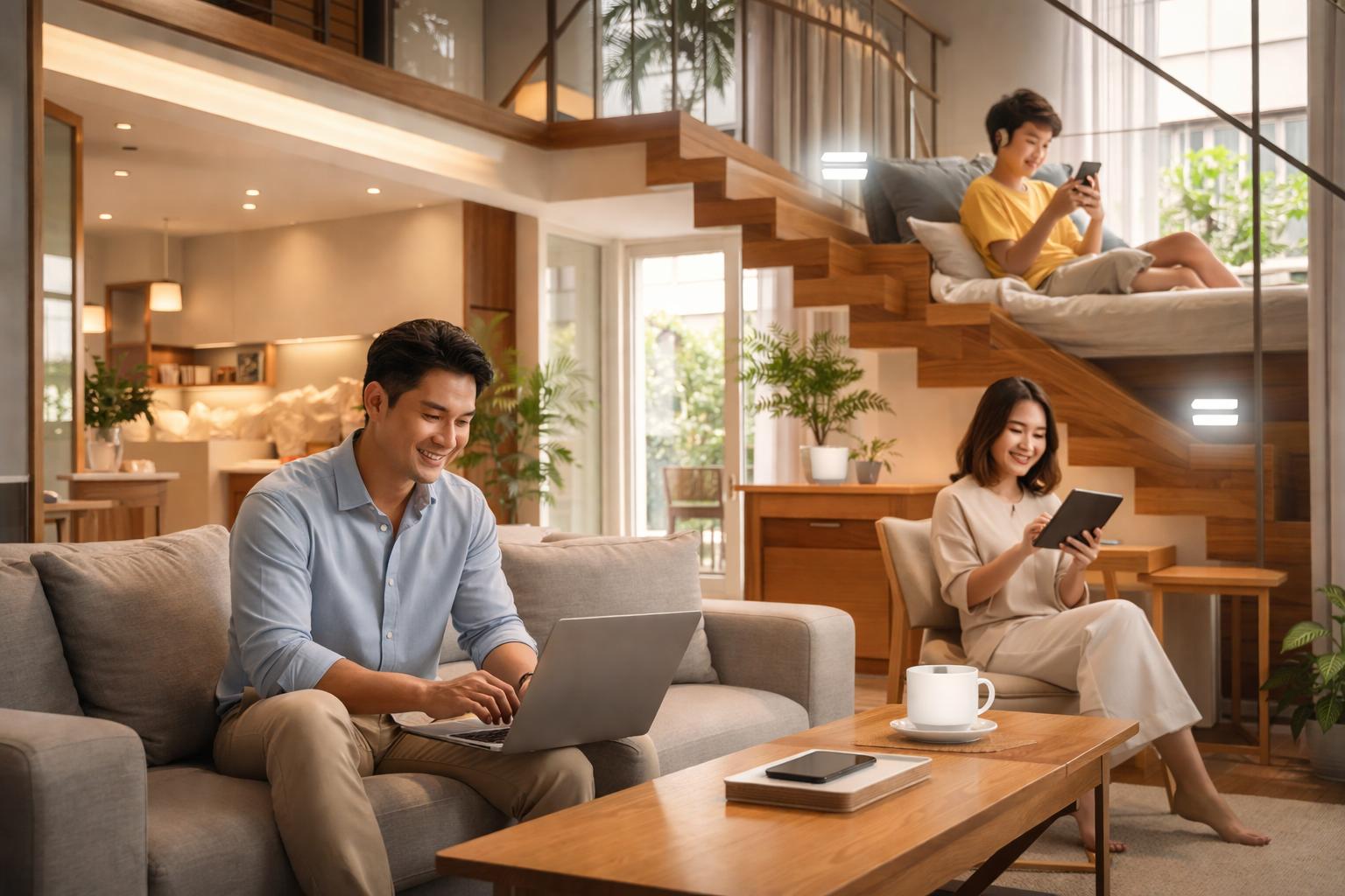 Nhà nhiều tầng nên lắp Mesh Wifi không?