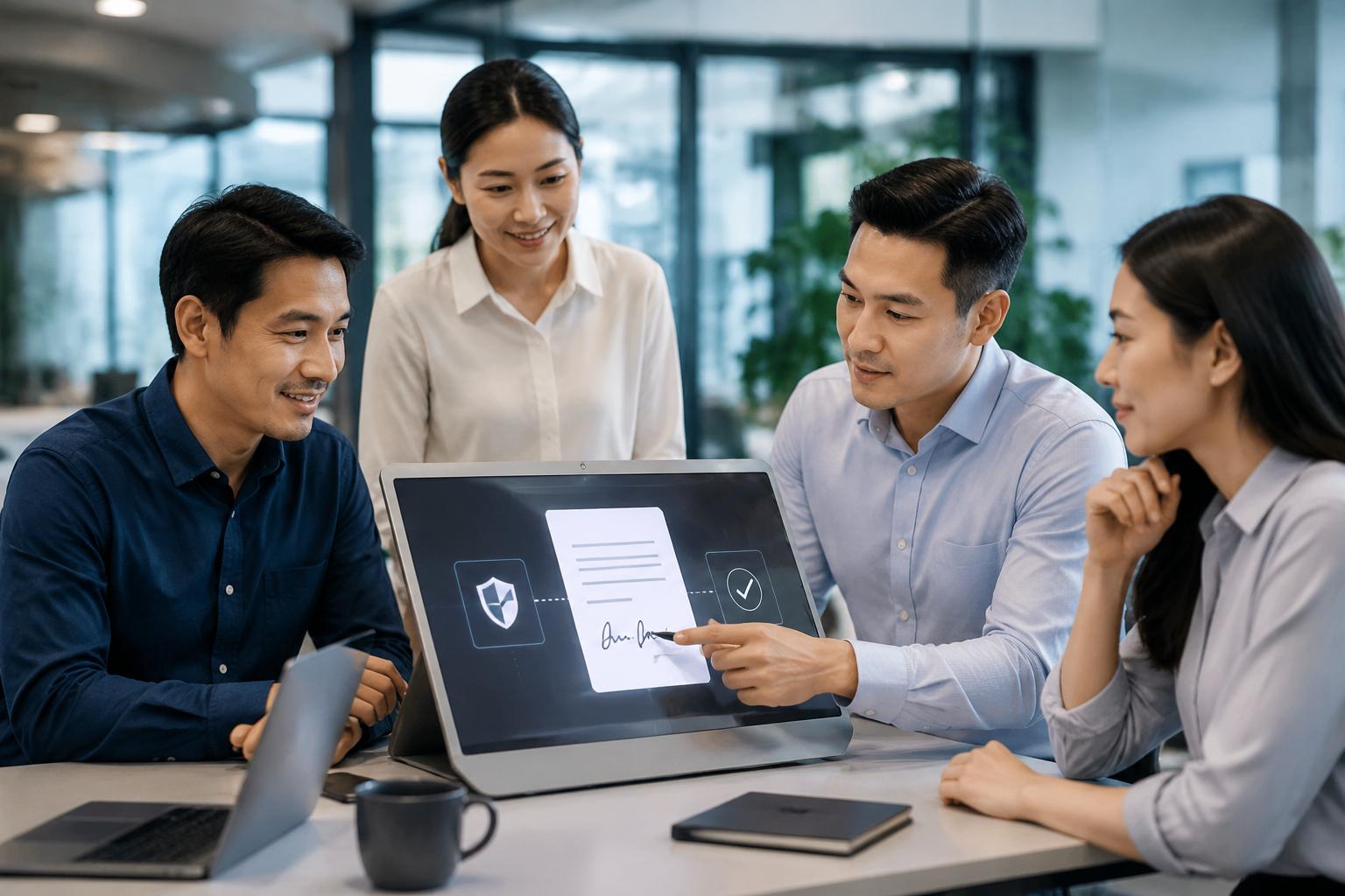 Phần mềm ký hợp đồng trực tuyến