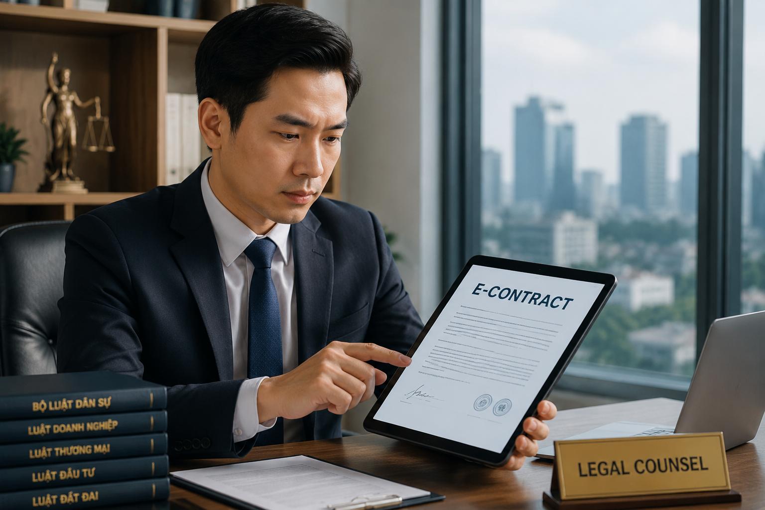 Quy định về lưu trữ hợp đồng điện tử