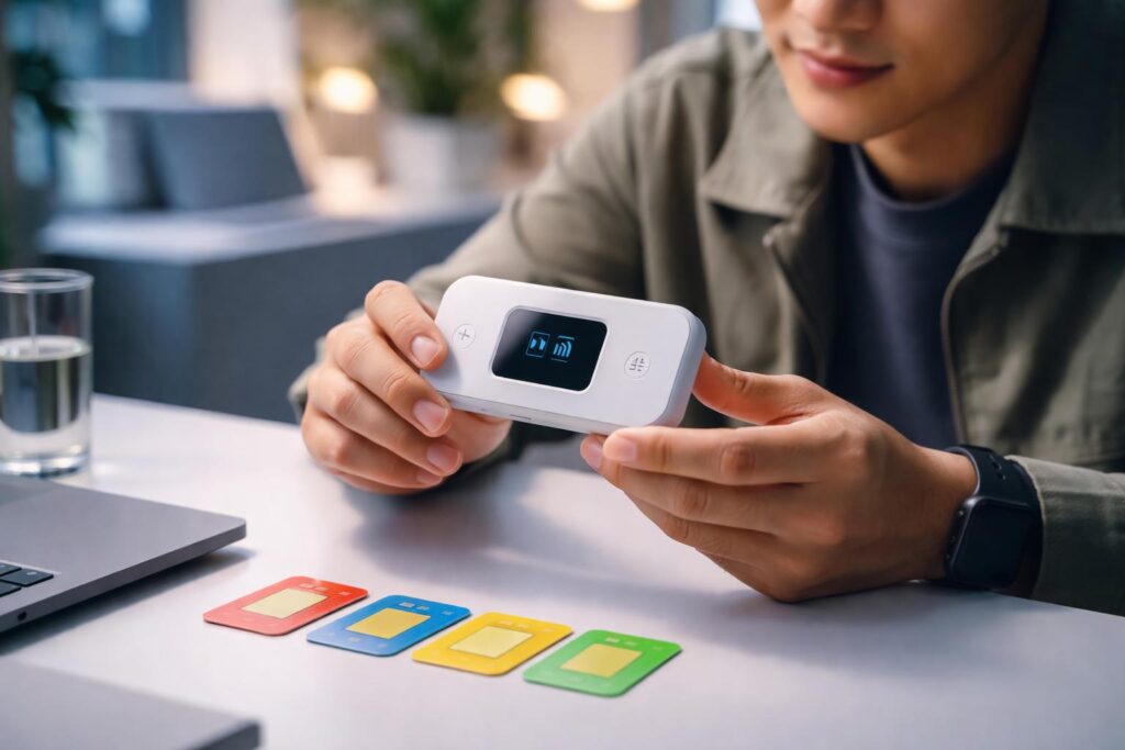 Sim data cho bộ phát WiFi 4G/5G tốt nhất.