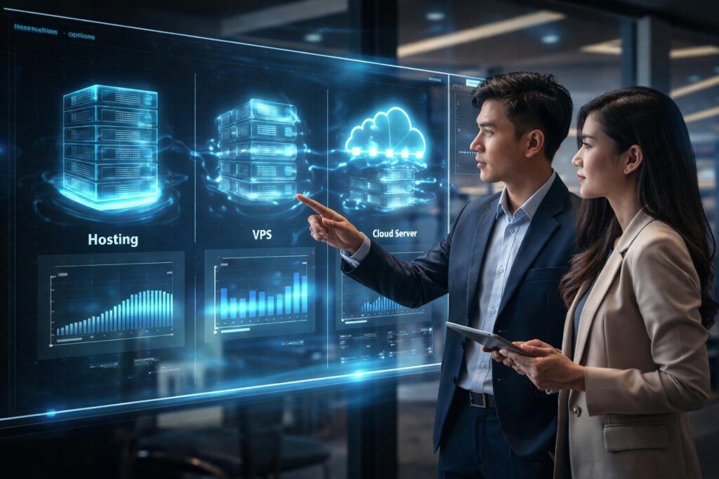So sánh chi phí Hosting - VPS - Cloud Server