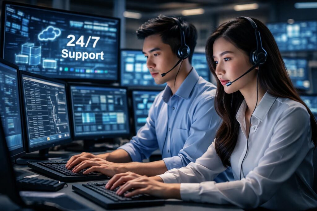 Tổng đài hỗ trợ Cloud Server VNPT
