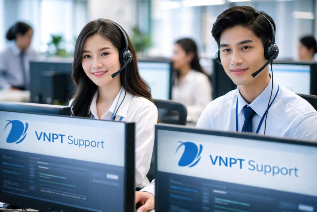 Tổng đài hỗ trợ phần mềm kế toán bán hàng VNPT HKD