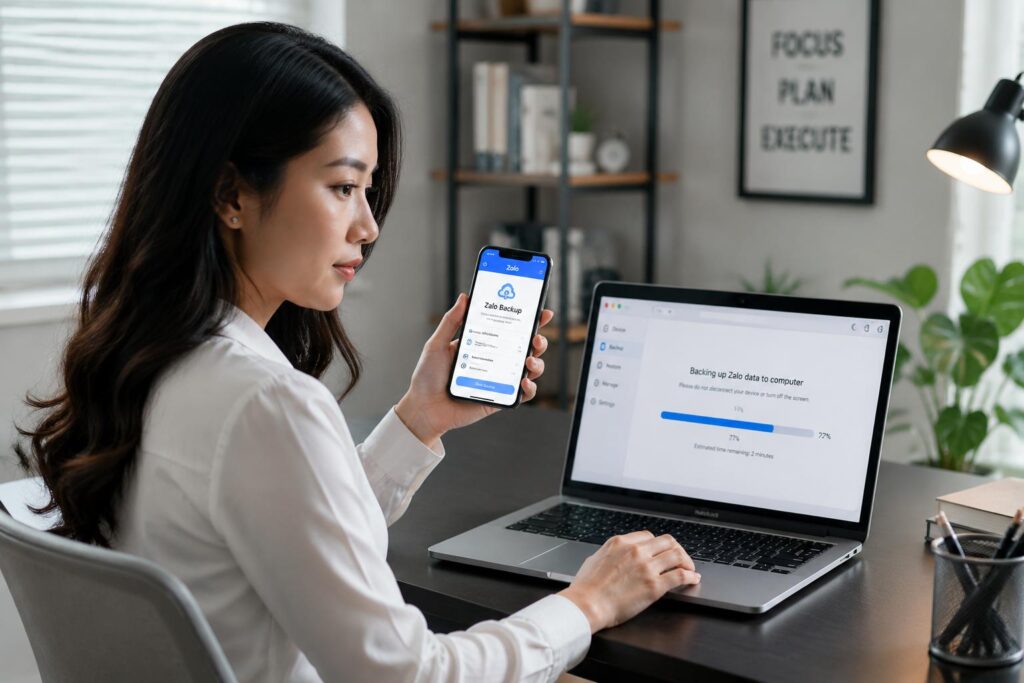 Tool backup danh bạ Zalo từ tài khoản cũ sang tài khoản mới