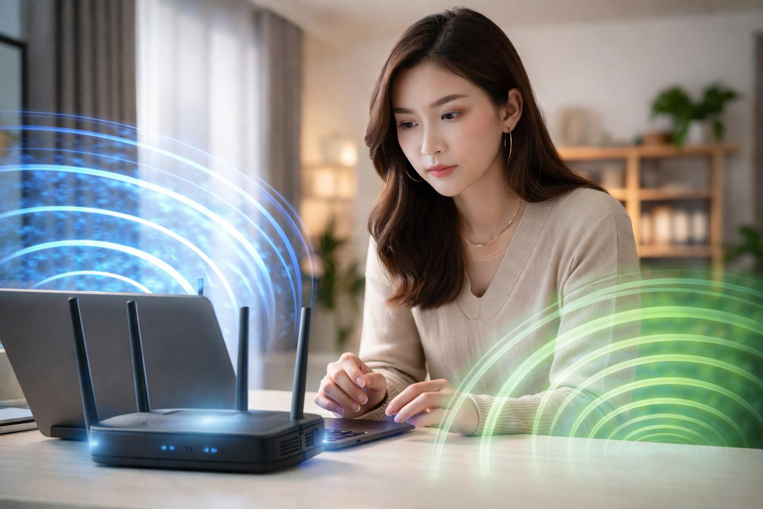 Vì sao WiFi 5GHz nhanh nhưng sóng lại yếu hơn?