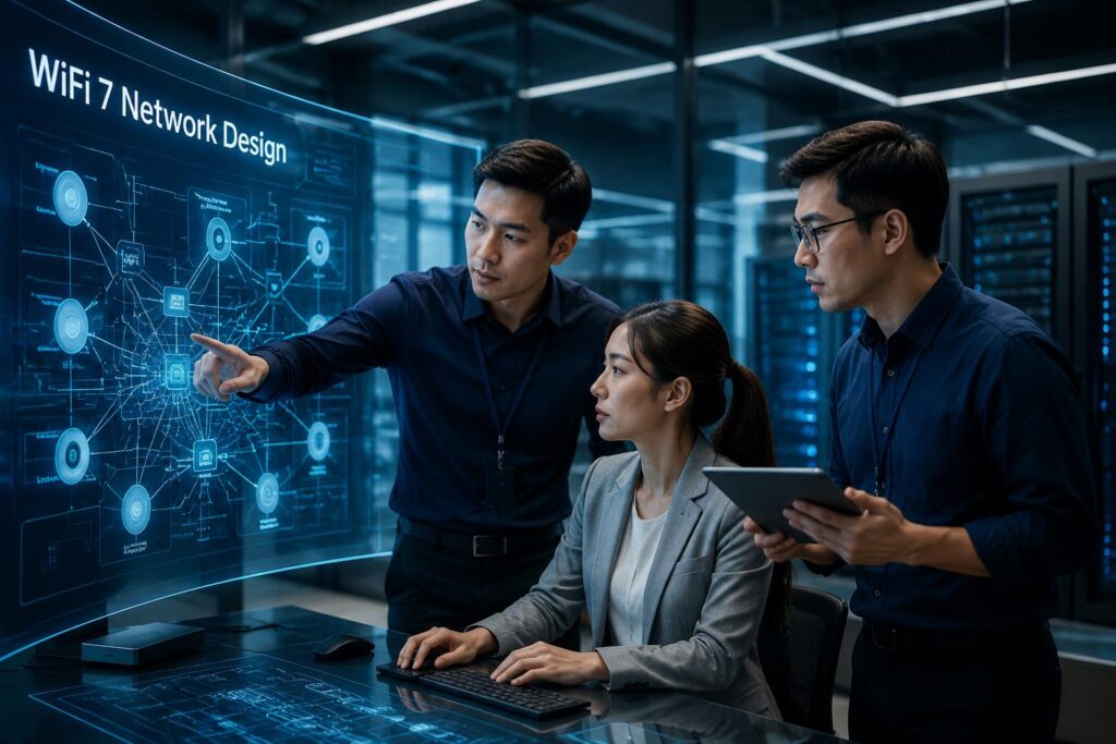 Cách thiết kế mạng WiFi 7 cho doanh nghiệp.
