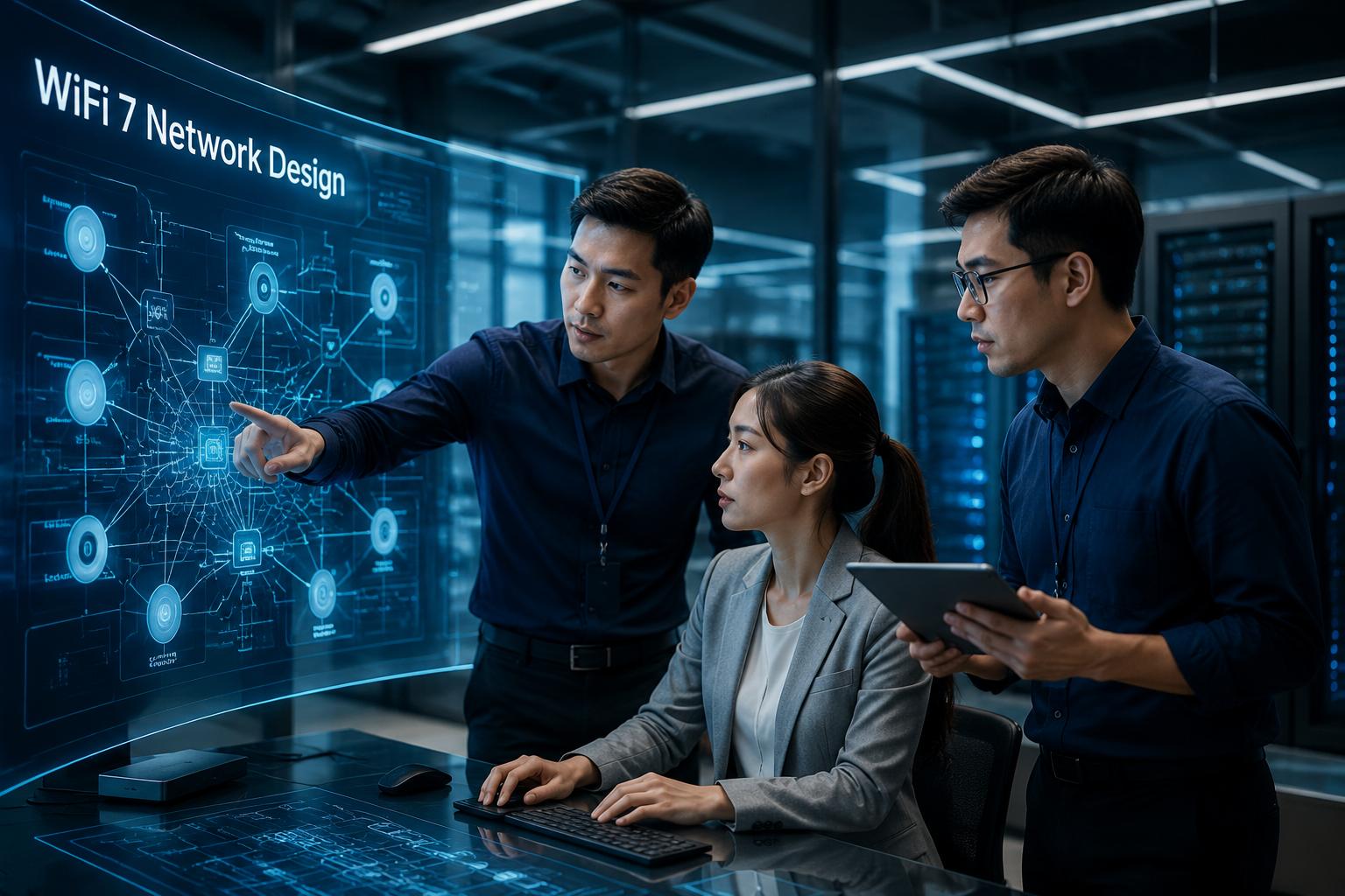 Cách thiết kế mạng WiFi 7 cho doanh nghiệp.