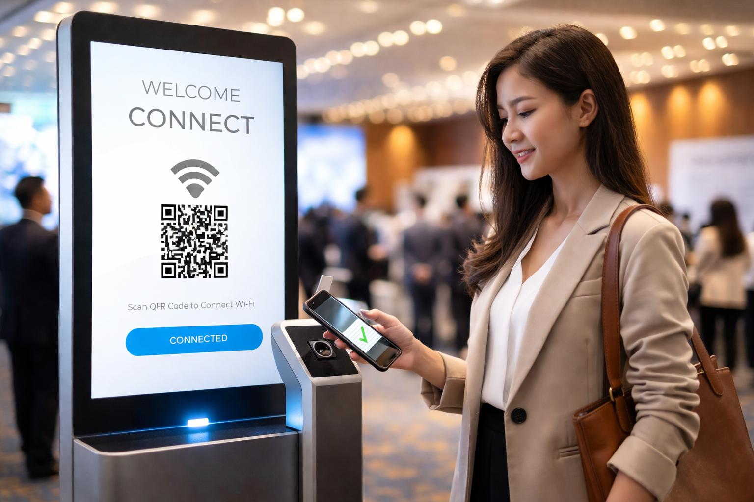 Check-in sự kiện nhanh hơn với cổng đăng nhập WiFi