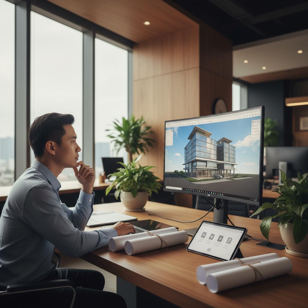 Cloud Box cho công ty xây dựng: Giải pháp quản lý bản vẽ CAD/BIM