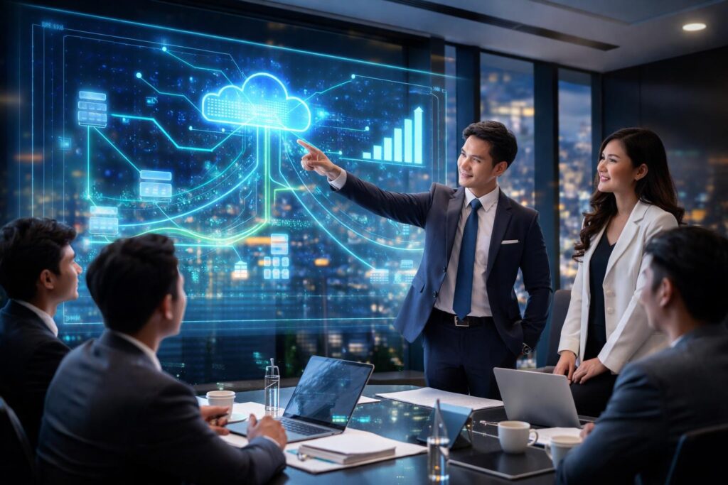 Cloud Server cho chuỗi cửa hàng